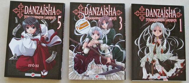 DANZAISHA TETRAGRAMMATON LABYRINTH T 1, 3 & 5 ITÔ EI éd Doki EUR 8,00