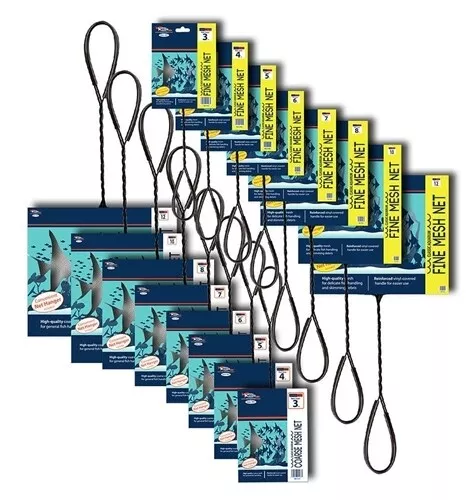 Weco Classic Fine Long Handle Mesh Net, 5" For Fish Tank Aquarium