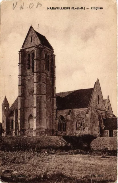 CPA AK HARAVILLIERS - L'Église(519961)