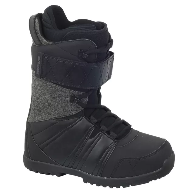 AIRTRACKS Snowboard Boots "Star"/Innenschuh Fastschnürung Thermofit /Black /Grey