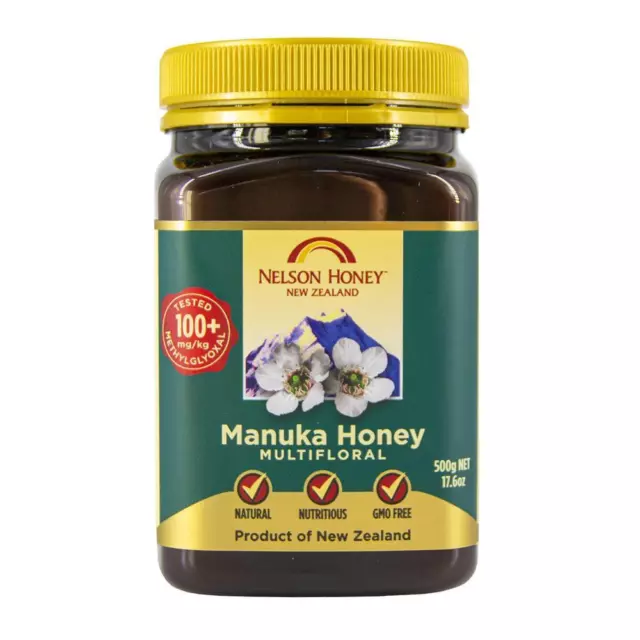 Nelson Honey 100+ Manuka Honey 500gms