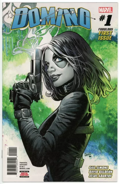DOMINO #1 (2018) NM (9.4) Marvel Comics • Gail Simone • David Baldeon • X-Force
