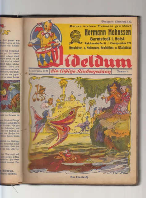 Dideldum Kinderzeitung 6.Jahrgang 1934 Nr. 1-24 komplett Original