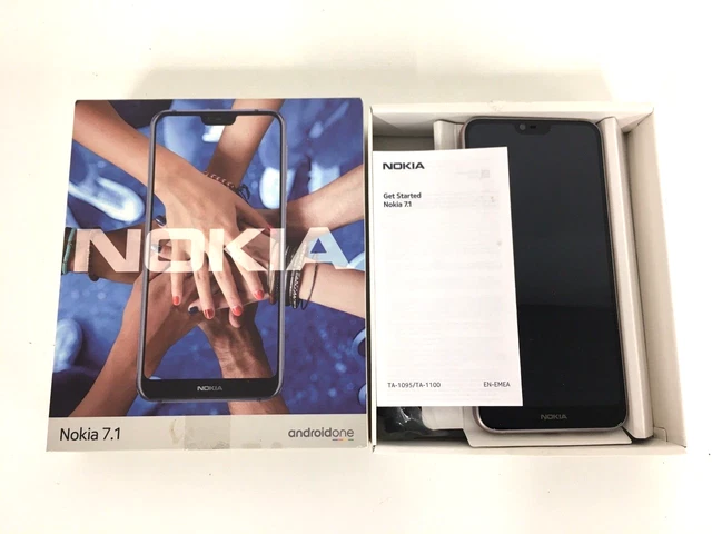 NOKIA 7.1 32GB Steel Dual SIM Android Smartphone B3 60.00