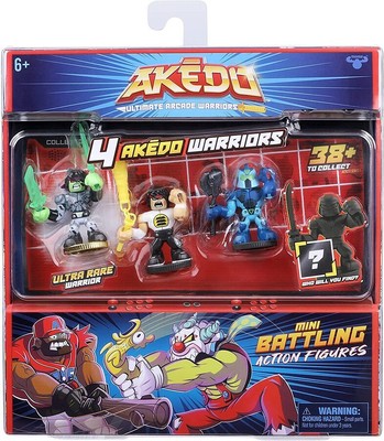 akedo ultimate arcade warriors warrior collector pack