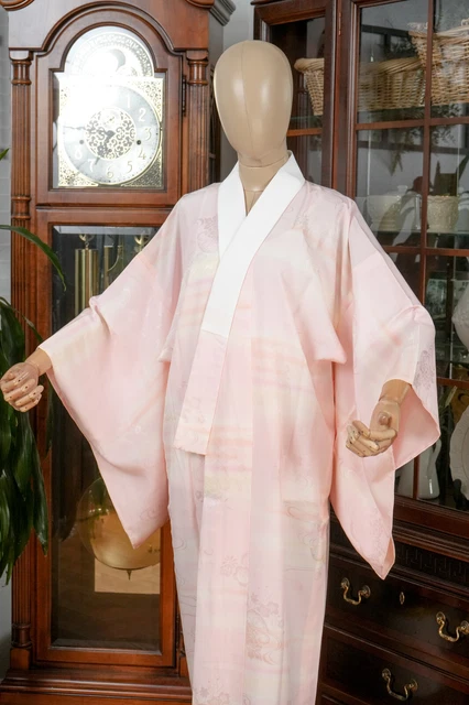 Dear Vanilla Japanese Juban Undergown Women's Kimono Genuine Vintage Mint 2