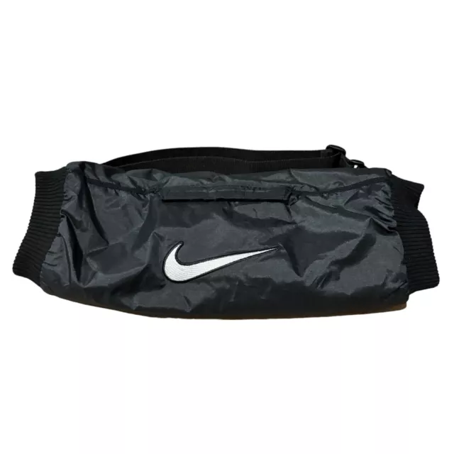 NIKE Pro Football Hyperwarm Handwarmer Swoosh Logo Black White One Size