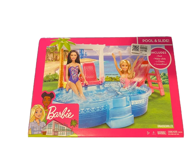 Barbie glam shop pool playset