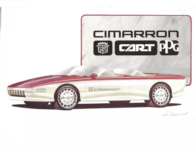 1985 Cadillac Cimarron Concept Car Brochure