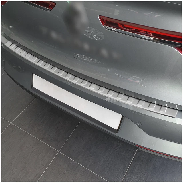 CHROMEMASTER Protection Seuil Coffre Acier Inox Brossé – Compatible Renault Talisman Grandtour 2016+, Anti-Rayures & Élégante