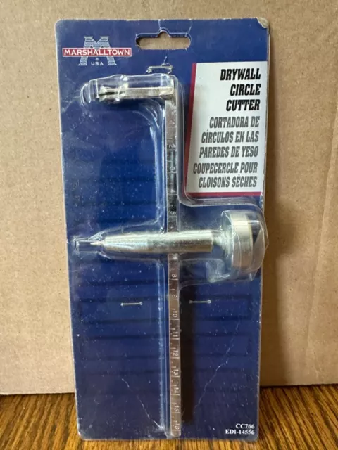 Marshalltown  Steel Shaft  Drywall Circle Cutter  8-1/2 THE DENT ON THE FRONT