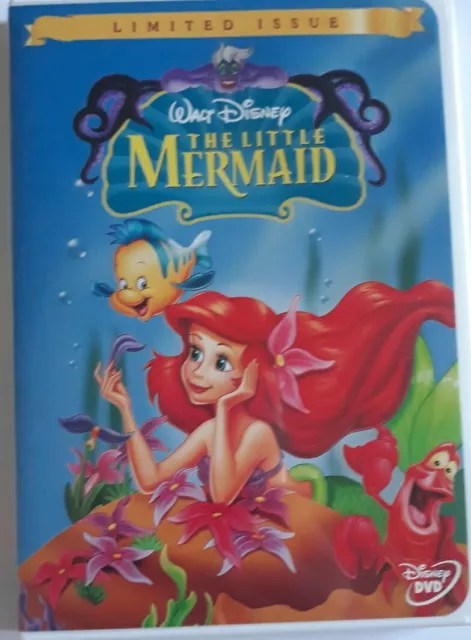 walt Disney the little mermaid dvd limited issue widescreen version