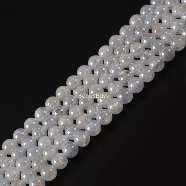 8mm round ball loose gemstone diy jewelry making beads strand 16"