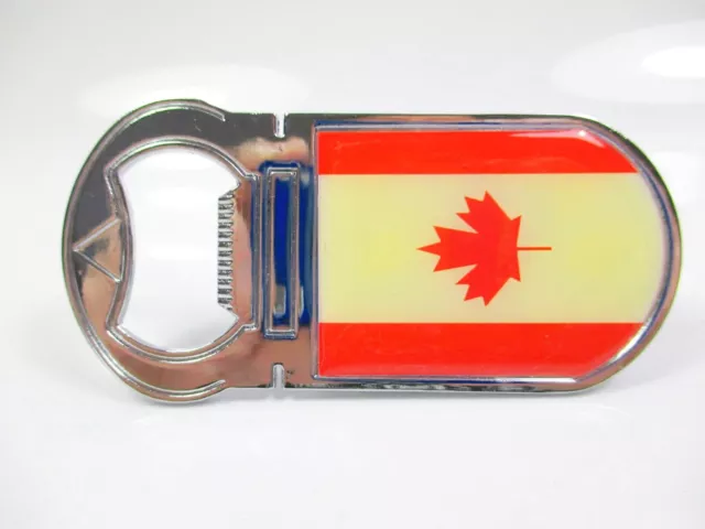 Canada Flagge Flaschenöffner Magnet Bottle opener Kanada Souvenir Neu (394)