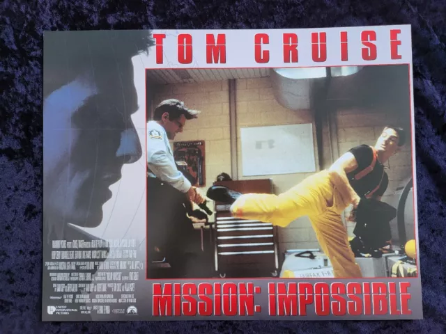 Mission Impossible lobby card #1 - Tom Cruise, Brian De Palma - 11 x 14