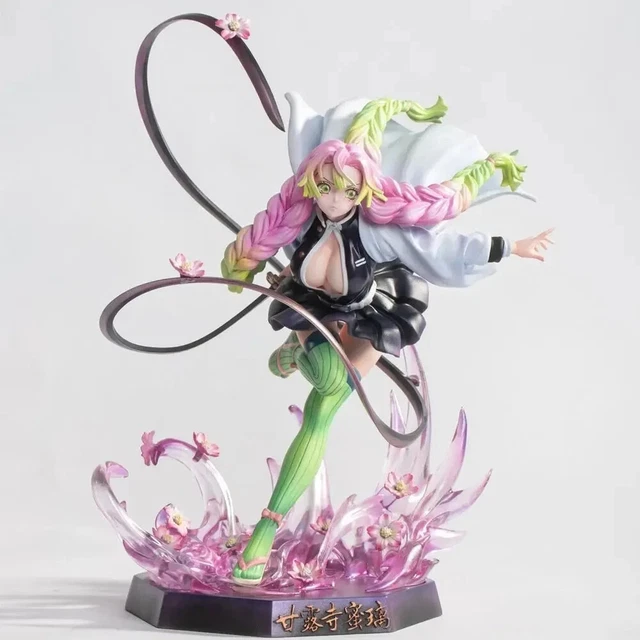 Action Figure Anime Demon Slayer Scala 1/6 22CM, Kanroji Mitsuri Kochou Shinobu Kimetsu No Yaiba, Giocattoli da Collezione in PVC