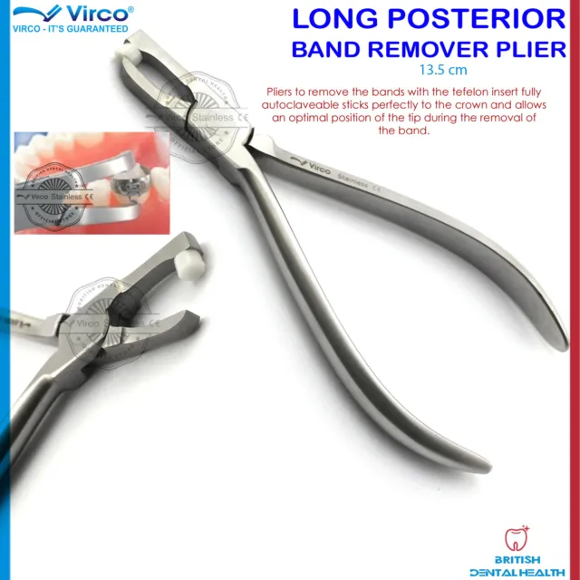 Orthodontics Long Posterior Band Remover Pliers Bracket Removal Ortho Dental