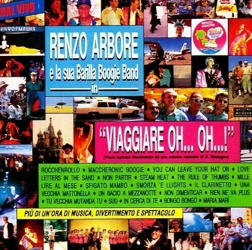 CD Renzo Arbore & Barilla Boogie Band-Viaggiare oh... oh...