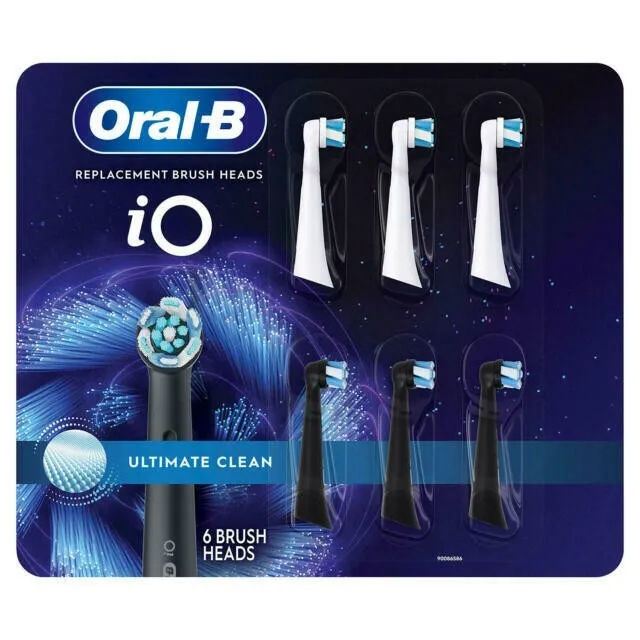 ORAL-B IO SERIES Ultimate Clean Replacement Toothbrush Heads (6-Pack) NEW  SEALED $39.00 - PicClick