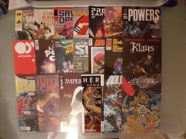 Joblot Of 20 Assorted Independent Comics Image/Dark Horse/Boom (Us) 2015-2022