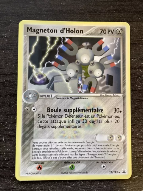 Magneton D’holon Rare - Pokémon 22/113 Ex Espèces Delta Bloc Ex Fr