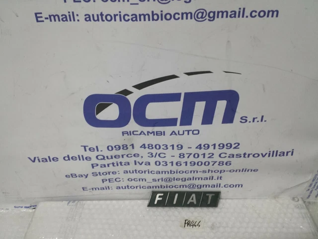 STEMMA FREGIO LOGO FIAT 500 Serie (07>14 STEMMA FREGIO LOGO FIAT 500 Serie (07>14