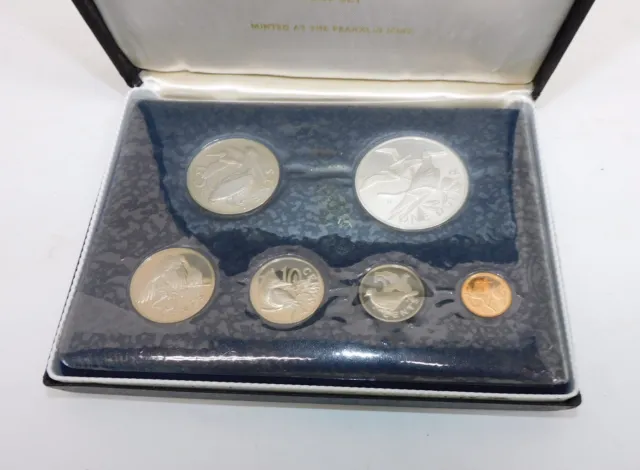 1974 Proof Coinage of the British Virgin Islands 6 Coin Set w/ COA & Box