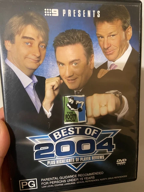 The Footy Show - Best Of 2004 region 4 DVD (AFL football sport comedy tv show)