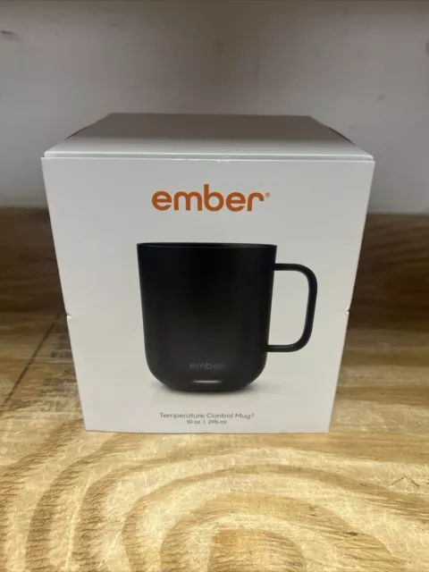 Ember 10 oz. Temperature Control Smart Mug 2 Black OPEN BOX