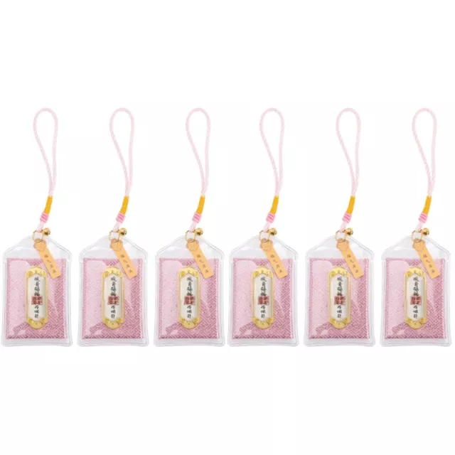 6 Pcs Protective Charm Key Holder for Purse Royal Sachet Lucky Bag