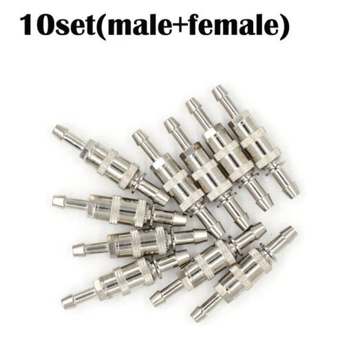 10Set New Metal NIBP Cuff Connector Blood Pressure Quick A6