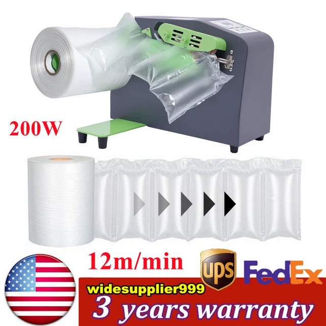 Air Cushion Films Machine AC 110-220V 12m/min Air Bubble Maker Machine 39ft/Min