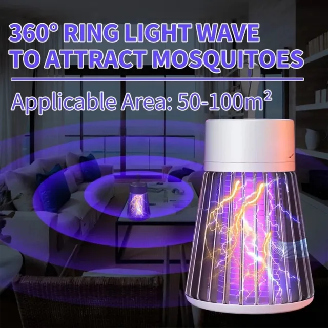 Moskito Killer Insektenvernichter Elektrisch Lampe Mückenfalle Licht Innen Außen