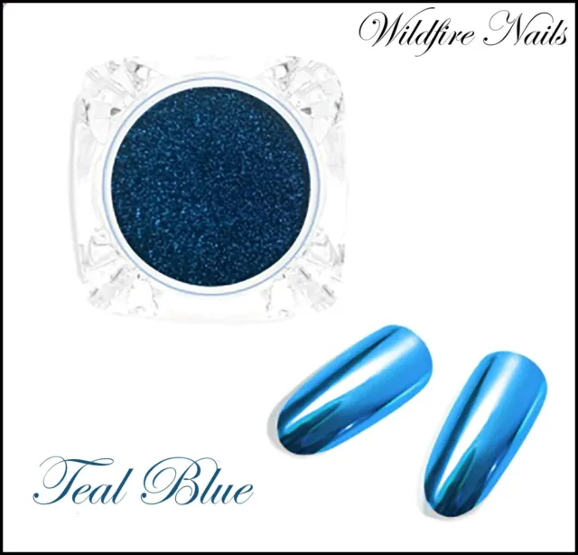 NEW! High Quality Vivid & Metallic Chrome Colour Mirror Nail Pigment Powder 0.5g