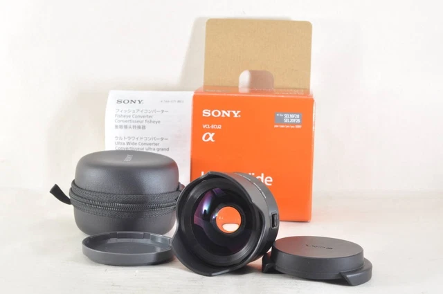 遊べる】SONY SEL16F28 ワイド＆フィッシュアイコンバーターセット