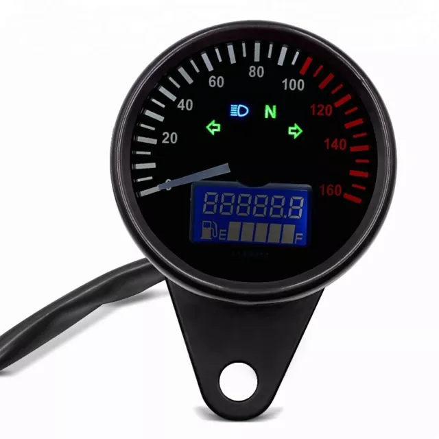 Compteur de Vitesse pour Triumph Bonneville/ SE / Speedmaster KTX noir