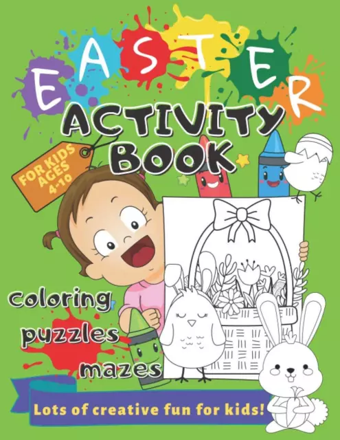 Love & Magic Pr Easter Activity Book for Kids Ages 4-10  (Paperback) (UK IMPORT)