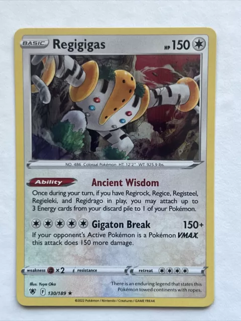 130-189 Regigigas Holo (IT) – MINT » Federicstore