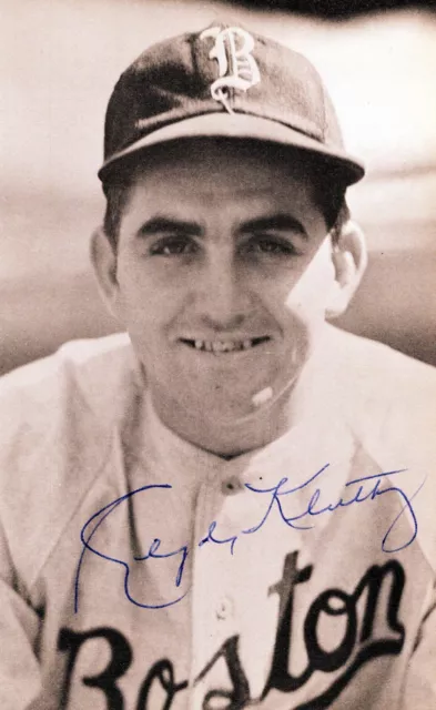 JSA Signed Auto Autographed Photo Picture (12) - Clyde Kluttz