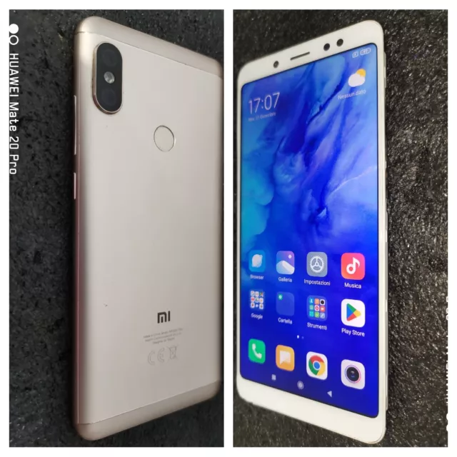 Xiaomi Redmi Note 5  Oro Display Con Scocca Ma SENZA SCHEDA MADRE tutto original