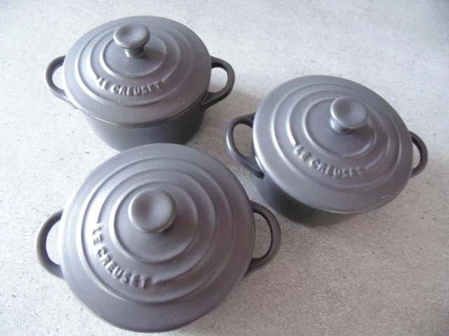 Le Creuset - Enzo Mari - 3 potten La Mama - Catawiki