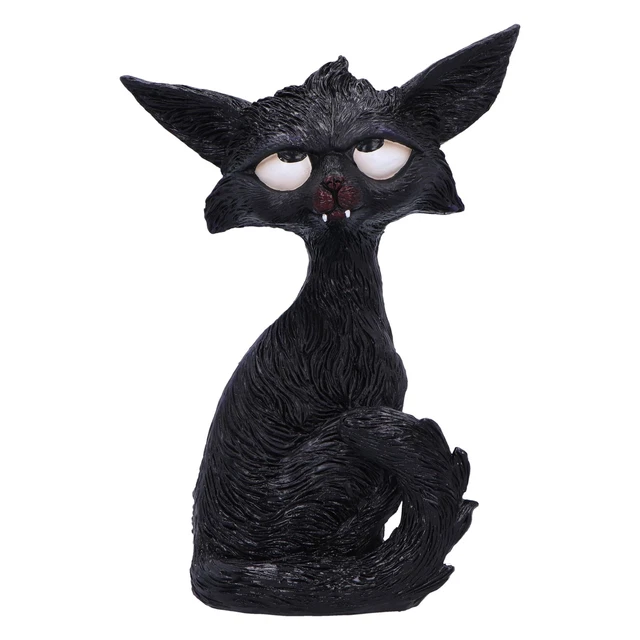 Nemesis Now Count Kitty, Resin, Black, One Size main image 1
