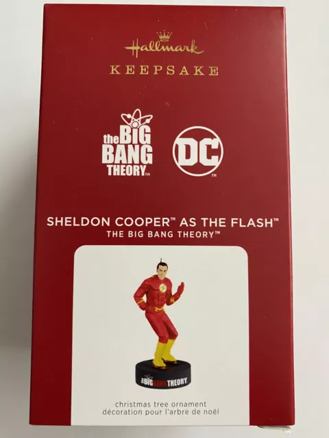 Hallmark 2021 The Big Bang Theory Sheldon Cooper As The Flash Ornament