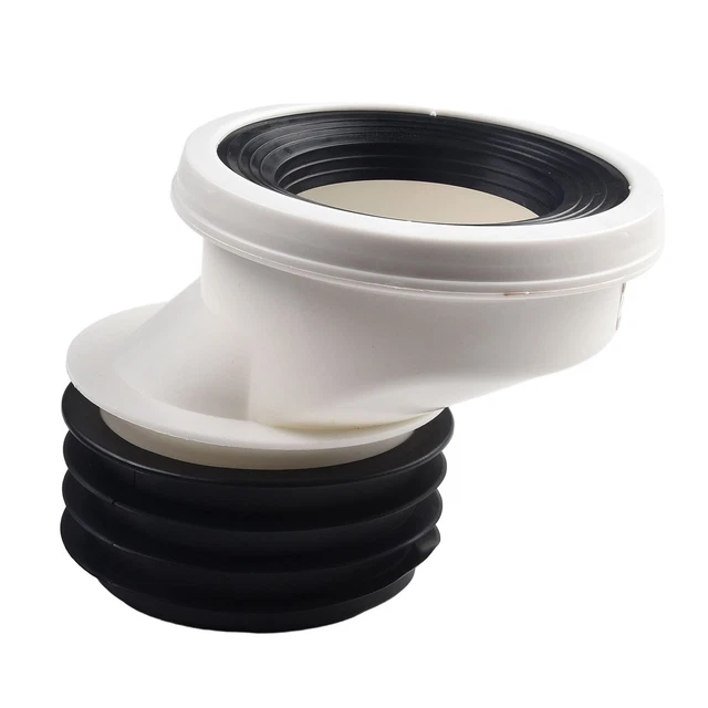 Buse Raccordement Toilette Vidange Droite Ou Excentrique 10cm - PVC Robuste