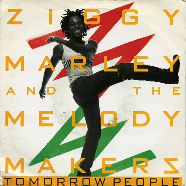 Ziggy Marley And Melody Makers ‎– Tomorrow People 7" Vinyl Dub Reggae Virgin