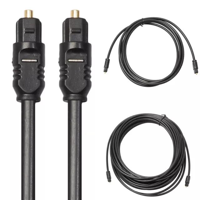 For Digital Audio Optical Cable Fiber Optic Toslink Surround Sound Lead Receiver