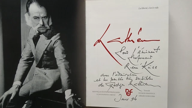 Curiosa 1977 - Lithographie Originale Signée Sir L., Numérotée, édition Limitée 50 Ex