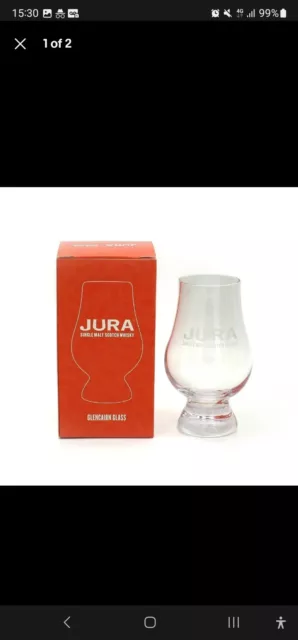Glencairn Official Jura Branded Whisky Nosing Tasting Glass Gift Boxed NEW