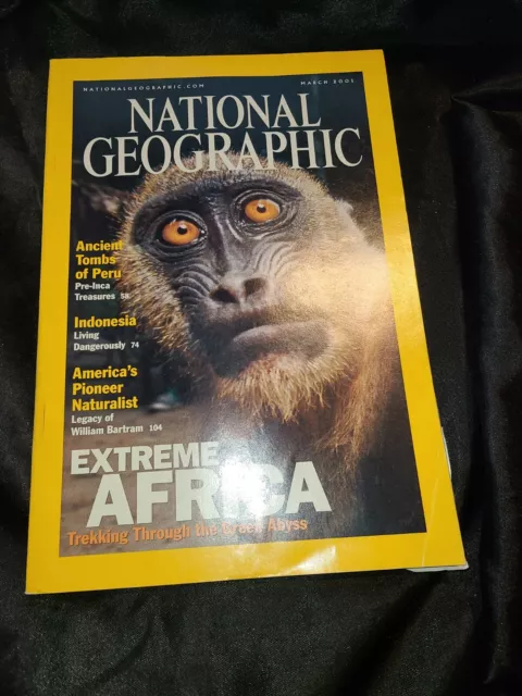 National Geographic Magazine - March 2001  Extreme Africa