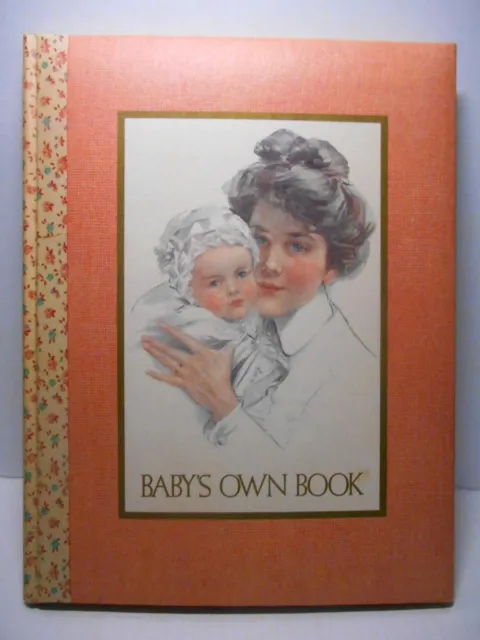 Vintage Baby's Own 5 Year Memory Keepsake Book -9 Saturday Evening Post Artists